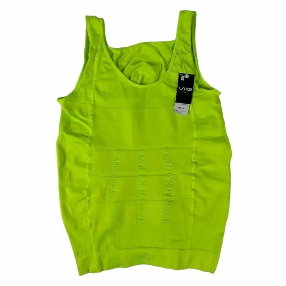 Vlloo Neon Green Workout Tank Top